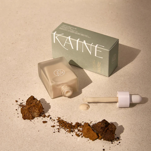 Serum revitalizant cu 70% extract de ciuperca Chaga + 5% Squalane + 5ppm Colagen, 30ml | Kaine