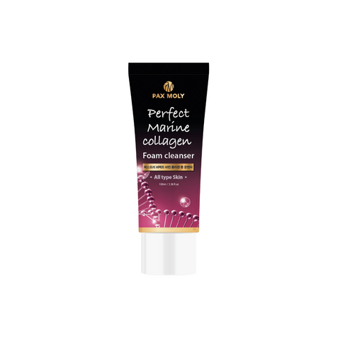 Spuma de curatare cu colagen marin, 100ml | PaxMoly