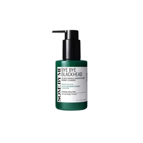 Trouble line - Spuma de curatare anti-puncte negre cu ceai verde, 120g | Some By Mi