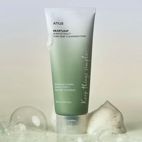 Spuma pentru curatare in profunzime cu extract de Houttuynia Cordata si quercetina, 150ml | Anua