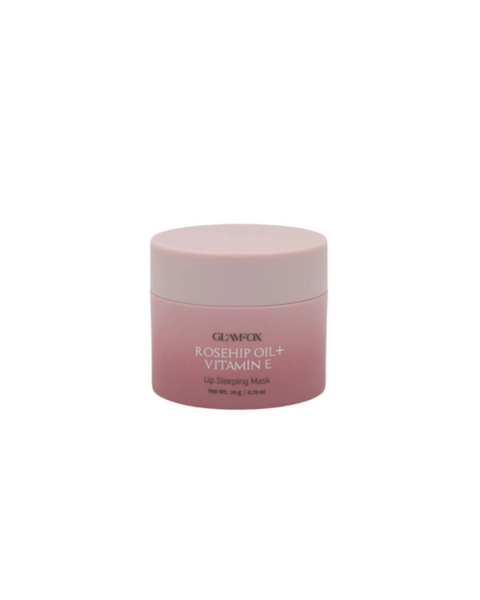Lip mask with rosehip oil and vitamin E, 20g | Glamfox