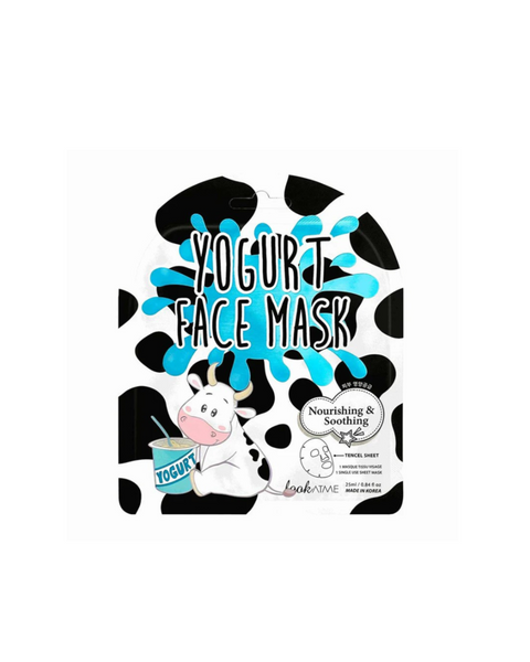 Masca tip servetel pentru hranire si calmare cu iaurt, 25ml | Look At Me