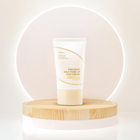 Yam root line - Crema hidratanta cu radacina de igname pentru protectie solara SPF 50 PA++++, 50ml | Isntree