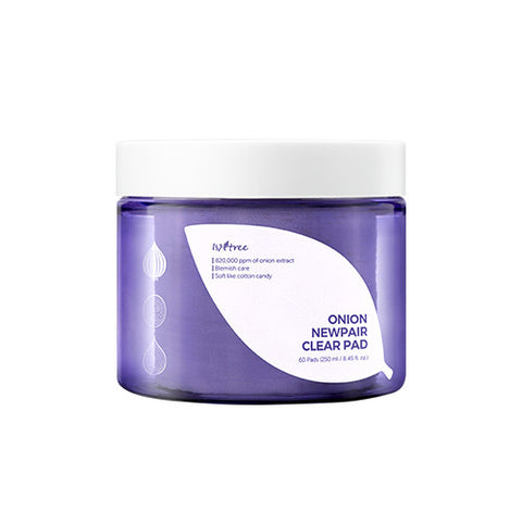 Onion newpair line - Toning disks with onion extract for problematic skin, 250ml (60pcs) | Isntree