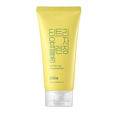 Tea Tree Yuja - Spuma de curatare cu arbore de ceai si yuja, 120ml | Ottie
