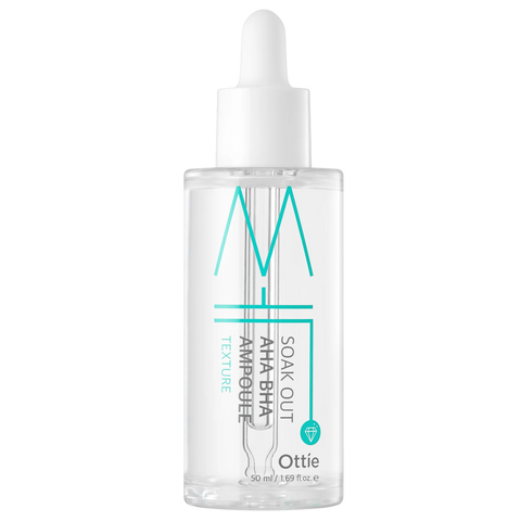 Soak Out - Serum exfoliant cu AHA si BHA, 50ml | Ottie