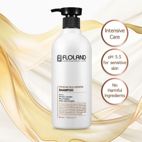 Sampon profesional pentru par deteriorat, 530ml | Floland