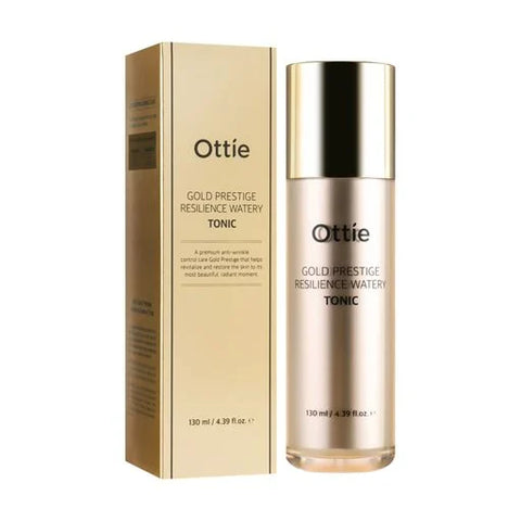 Gold Line - Toner anti-age cu adenosina, ceramide si acid hialuronic, 130ml | Ottie