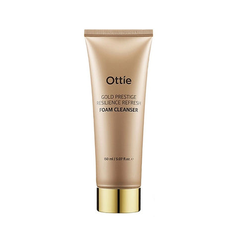 Gold Line - Spuma de curatare anti-age cu adenosina, Q10 si ceramide, 150ml | Ottie