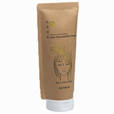 Crema pentru stralucire cu orez si niacinamide, 100ml | Glamfox