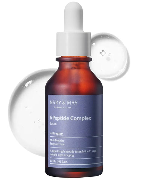 Serum cu complex de 6 Peptide, 30ml | Mary and May