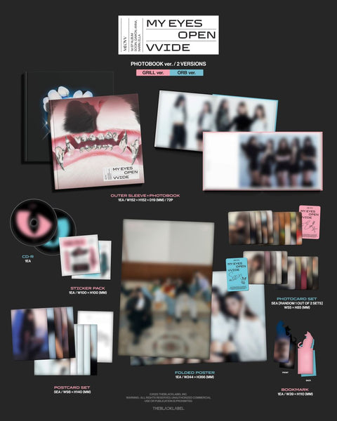 My Eyes Open VVide (Photobook Ver.) | MEOVV