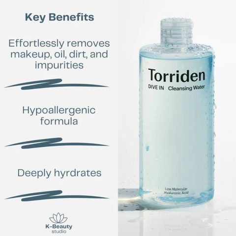 Apa micelara cu acid hialuronic, 400ml | Torriden