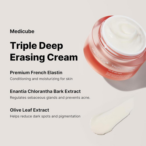 Crema cu colagen, elastina si acid hialuronic, 50ml | Medicube