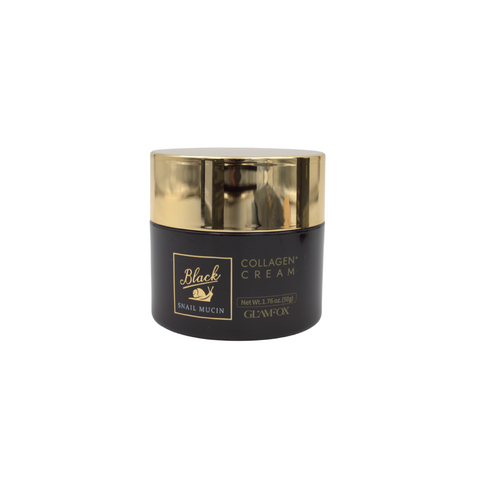 Crema cu extract de mucina de melc negru si colagen, 50g | Glamfox