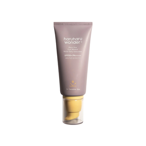 Crema de protectie solara cu orez negru SPF 50+ PA ++++, 50ml | Haruharu Wonder