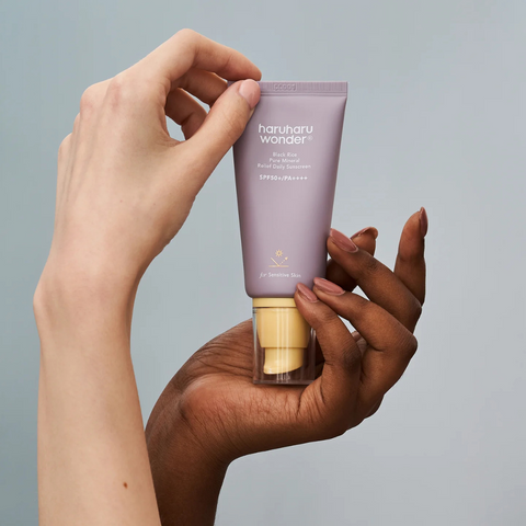 Crema de protectie solara cu orez negru SPF 50+ PA ++++, 50ml | Haruharu Wonder