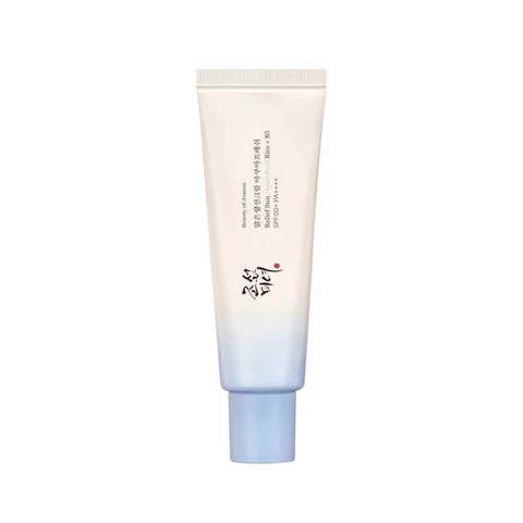 Crema lejera pentru protectie solara cu SPF50+ PA++++, extract de orez si vit. B5, 50ml | Beauty of Joseon