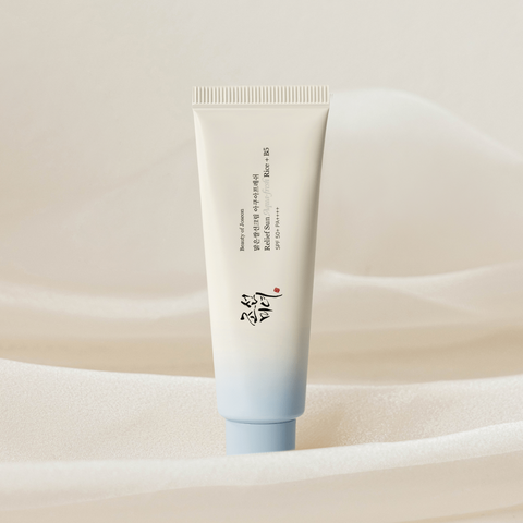 Crema lejera pentru protectie solara cu SPF50+ PA++++, extract de orez si vit. B5, 50ml | Beauty of Joseon