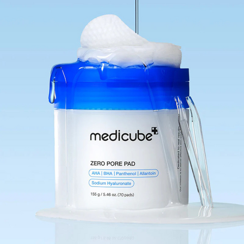Dischete tonifiante pentru exfoliere blanda cu PHA si acid hialuronic, 70 buc. | Medicube