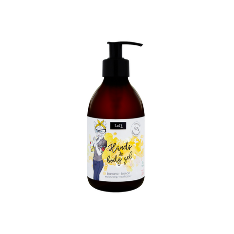 Gel de curatare pentru maini si corp banane, 300ml | LaQ