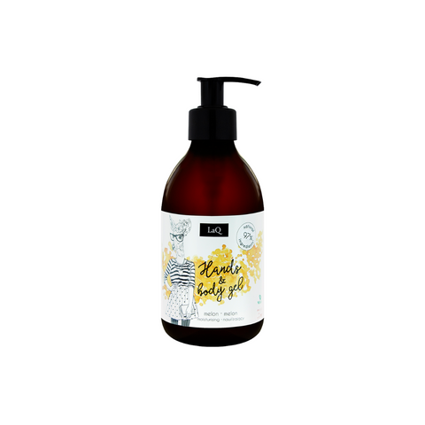 Gel de curatare pentru maini si corp pepene galben, 300ml | LaQ