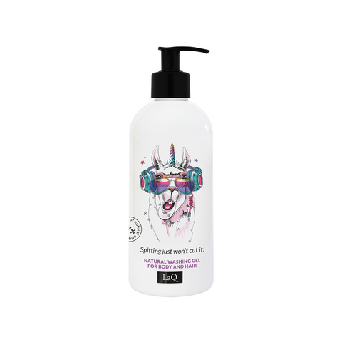 Gel de dus si sampon LLAMA, 300ml | LaQ