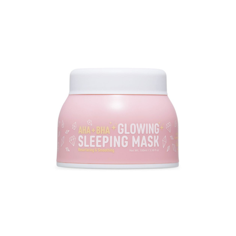 Masca de noapte pentru stalucire cu AHA si BHA, 100ml | Look At Me - my-k.ro