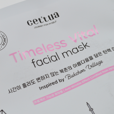 Masca tip servetel anti-age TIMELESS "BUKCHON VILLAGE", 20g | Cettua