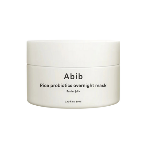 Masca pentru noapte pentru protectia barierei cutanate cu orez si probiotice, 80ml | Abib