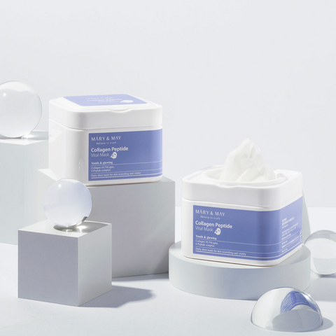 Masca tip servetel Collagen Peptide [30 buc], 400ml | Mary and May