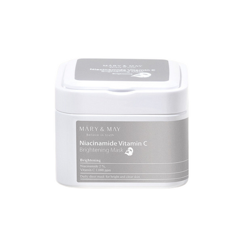 Masca tip servetel Niacinamide Brightening [30 buc], 400ml | Mary and May
