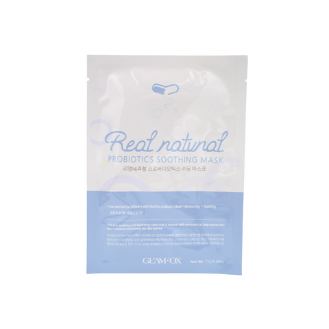 Masca tip servetel calmanta cu probiotice, 25g | Glamfox
