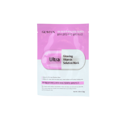 Masca tip servetel pentru stralucire cu vitamine, 25ml | Glamfox