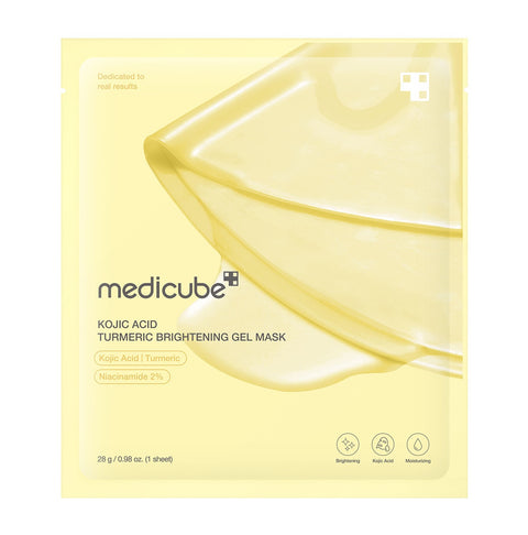 Hydrogel mask with kojic acid and turmeric, 28g | Medicube