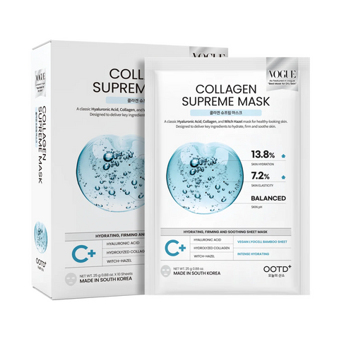 Masca tip servetel pentru hidratare si fermitate cu colagen, 25g | #OOTD