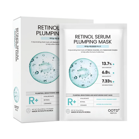 Masca tip servetel pentru luminozitate si fermitate cu retinol, 25g | #OOTD