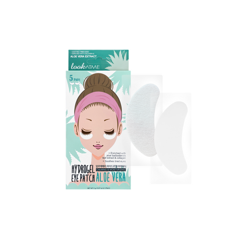 Plasturi de hidrogel relaxanti si calmanti cu aloe, 5 perechi | Look At Me