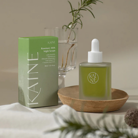 Serum exfoliant cu rozmarin si AHA, 30ml | Kaine