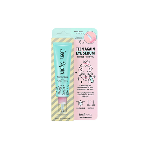 Serum pentru zona ochilor cu peptide si retinol Teen Again, 25ml | Look At Me