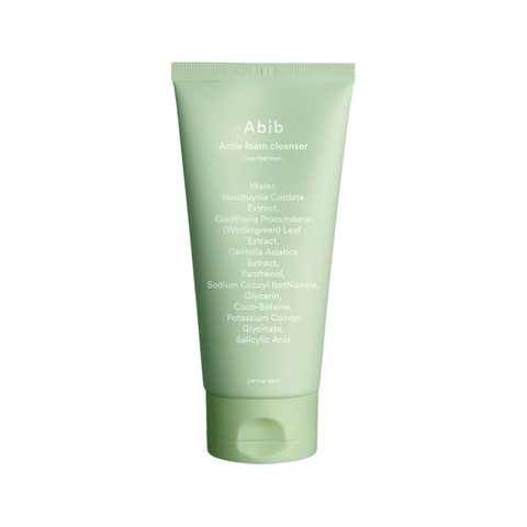 Spuma de curatare cu extract de plante si acid salicilic, 150ml | Abib
