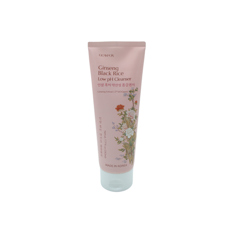Spuma de curatare cu pH scazut, extract de orez negru si ginseng, 230ml | Glamfox