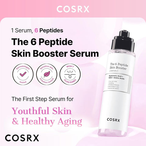 Serum pentru fata cu 6 peptide, 150 ml | COSRX - my-k.ro