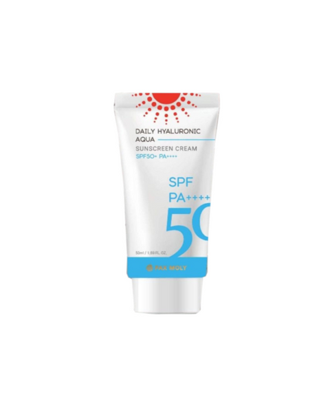 Crema de protectie solara 50+ cu acid hialuronic, 50ml | Paxmoly