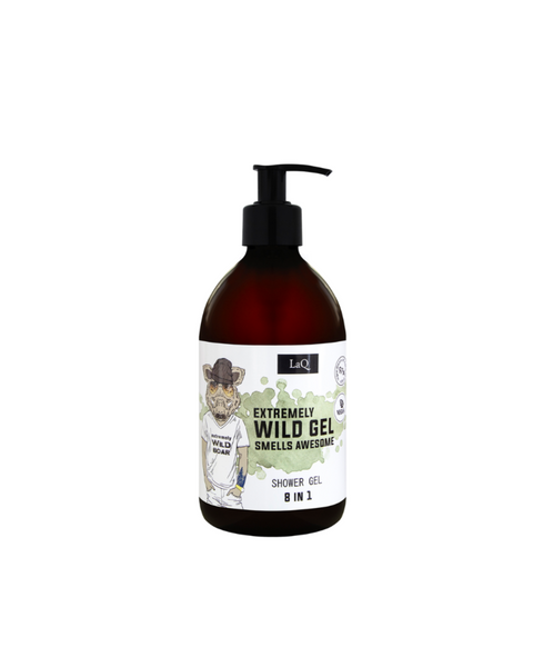 Gel de dus 8-IN-1 pentru barbati  WILD BOAR, 500 ml | LaQ