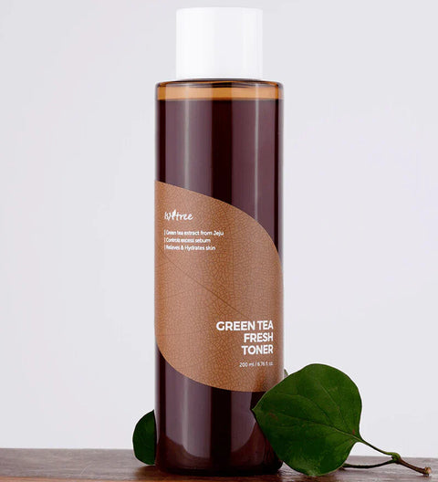Green tea line - Purifying toner with green tea, 200ml | Isntree