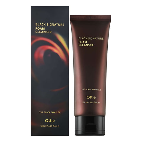 Black Line - Spuma de curatare cu mucina de melc, 120ml | Ottie