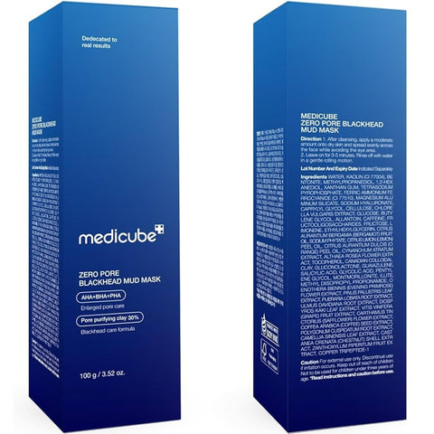 Masca purifianta cu argila, AHA+BHA+PHA, 100g | Medicube