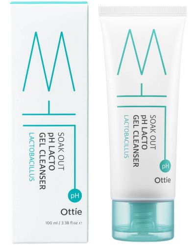 Soak Out - Gel de curatare cu complex de lactobacili, 100ml | Ottie