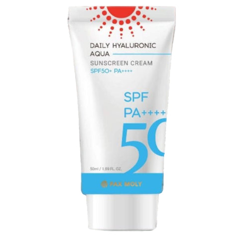 Sunscreen cream 50+ with hyaluronic acid, 50ml | Paxmoly